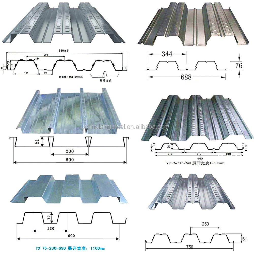 Decking Sheet 22 Gauge Metal Deck Machine Buy 22 Gauge Metal Deck