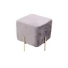 2019 Modern design soft seat golden chromed frame stool