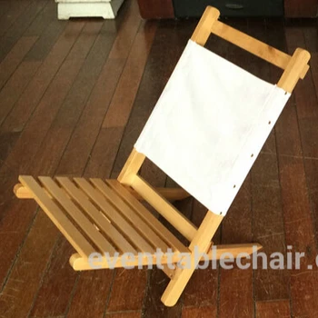 beech folding chair