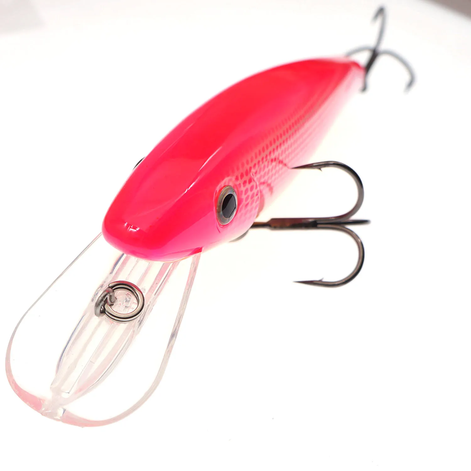 crazy japanese fishing lures Frot-pink 3D Eye Big Wobbler Fishing Lure
