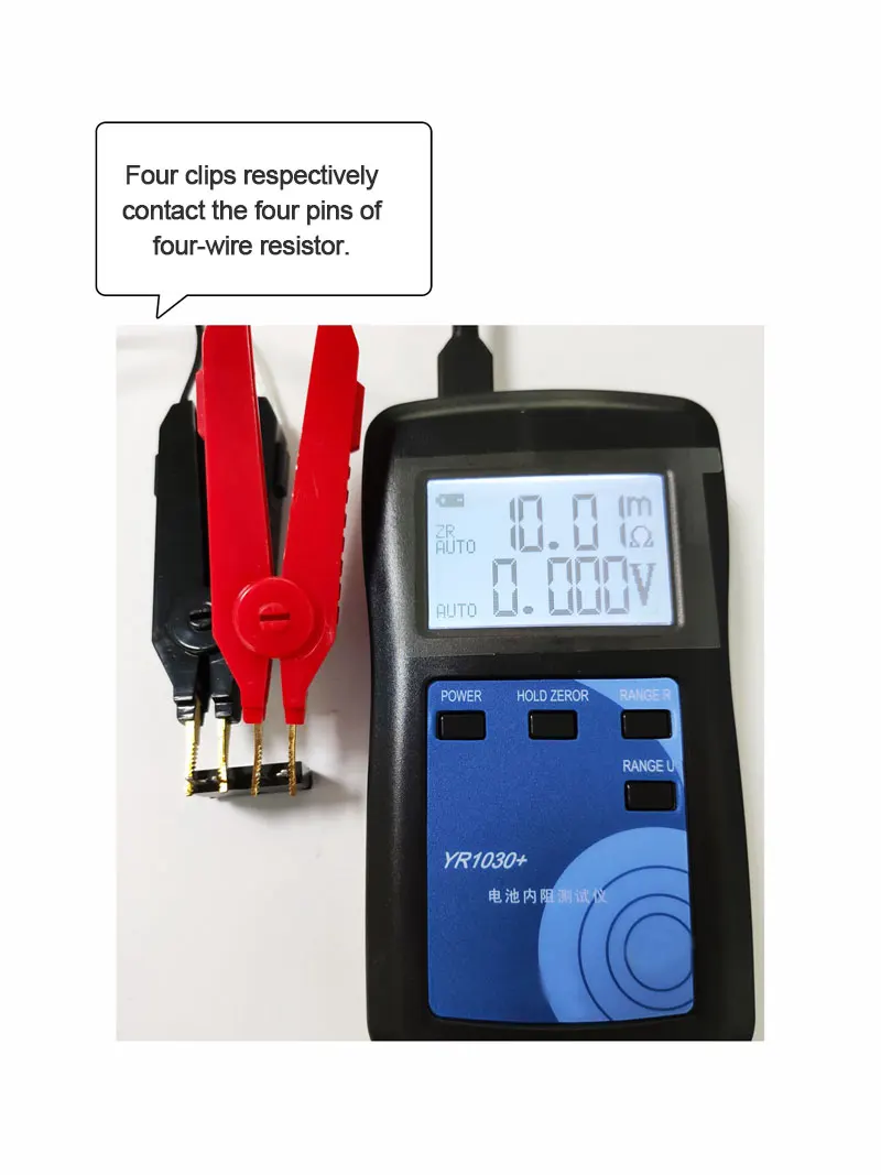 YR1030+/1035 Lithium Battery Internal Resistance Meter Tester Lead-acid Cadmium 