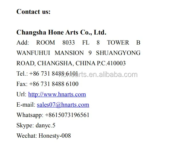 changsha hone arts