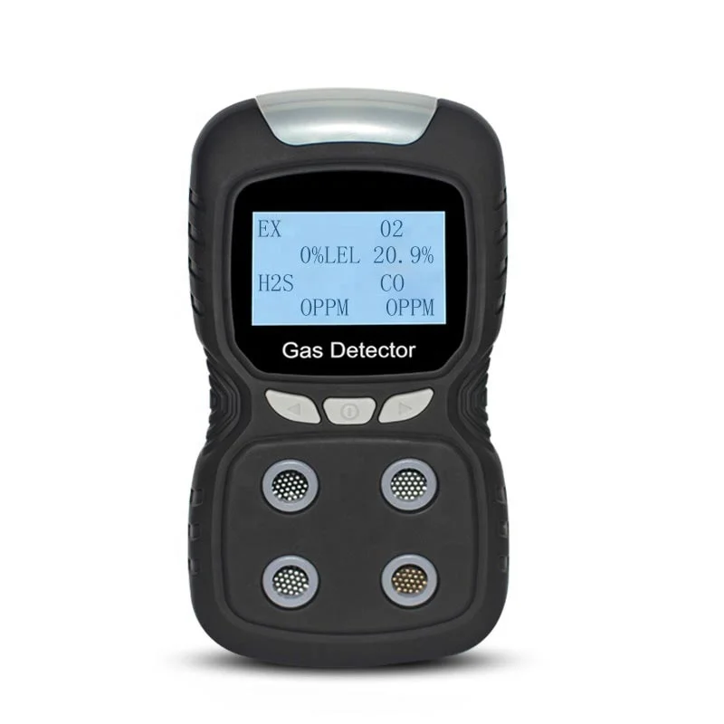 
Portable CO H2S O2 Ex(LEL) 4 Gases Monitor Multi 4 Gas Detector and analyzer with Explosion-proof ATEX certificate 