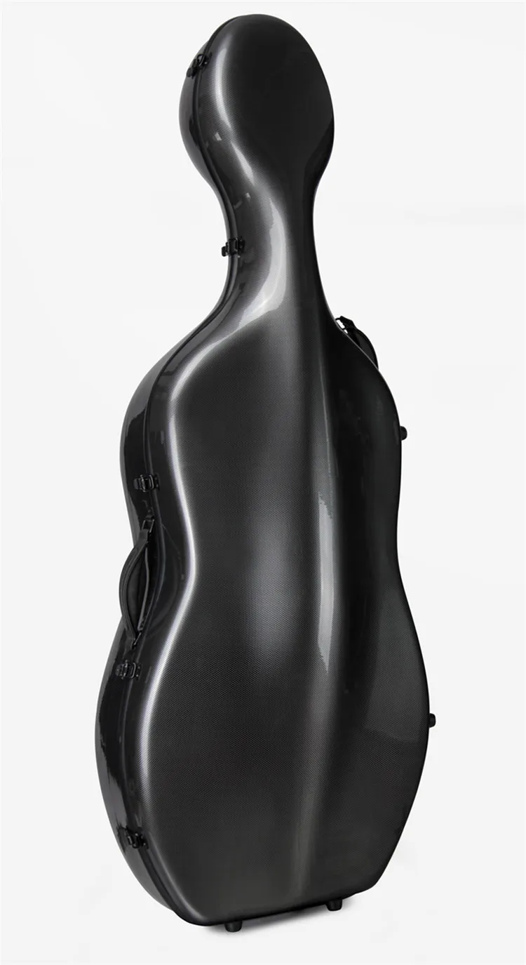 High Quality Carbon Fiber Cello Case 4/4 Cello Case Carbon Fiber Cello