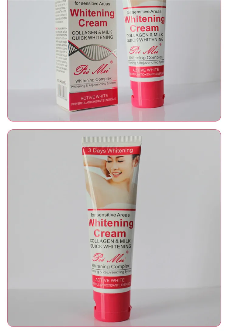 Wholesale Glowing Skin Whitening Cream For Sensitive Areas