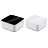 PM2.5 air quality detector/monitor temperature/humidity monitor abs pc material plastic case with LED screen