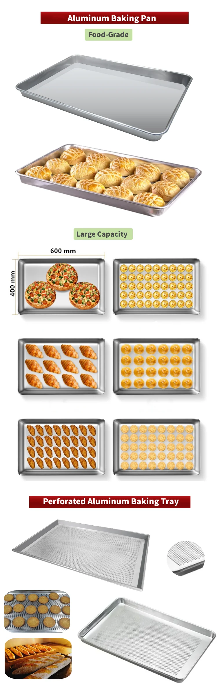 High Quality Bakeware 2550 Pullman Bread Aluminum Loaf Pan With Lid