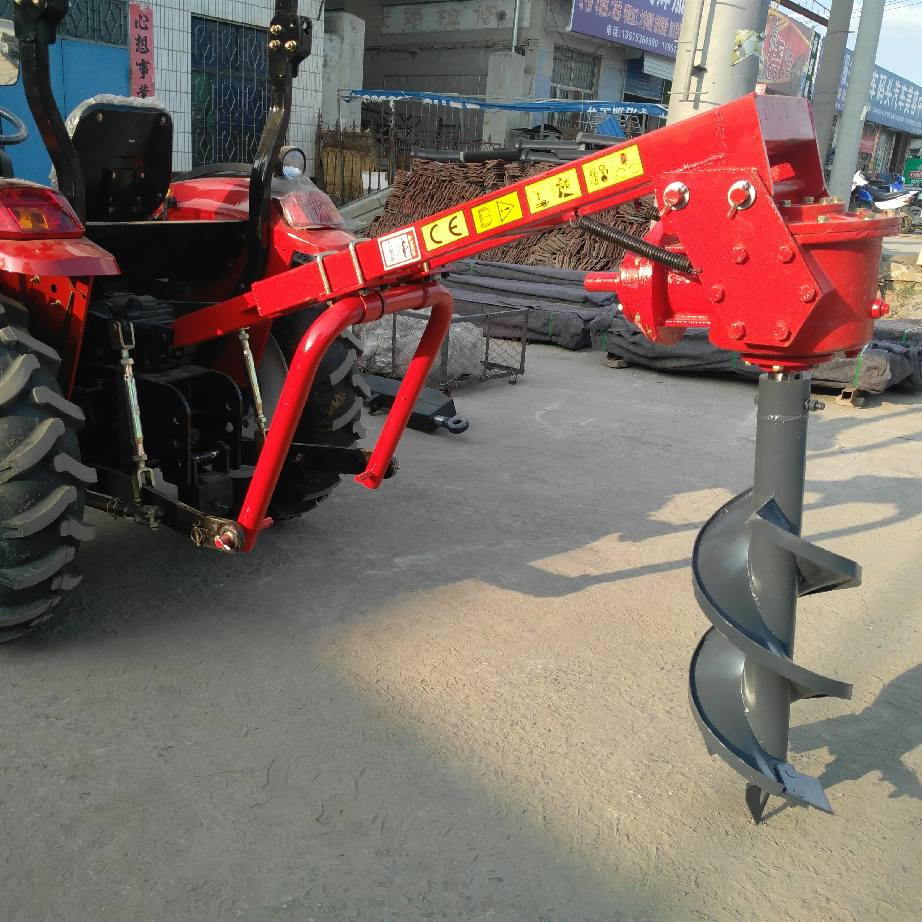1wx30 Pto Driven Post Hole Machine Digger Earth Auger For Tractor Buy Post Hole Machine,Earth