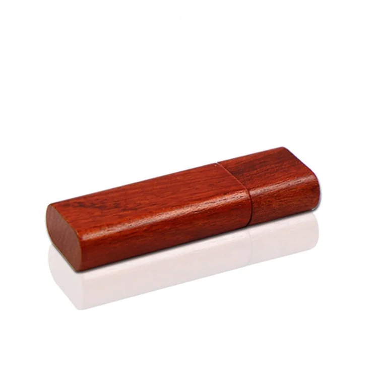 Wholesale custom logo print wood wooden 1GB usb stick swivel flash drive - ANKUX.COM