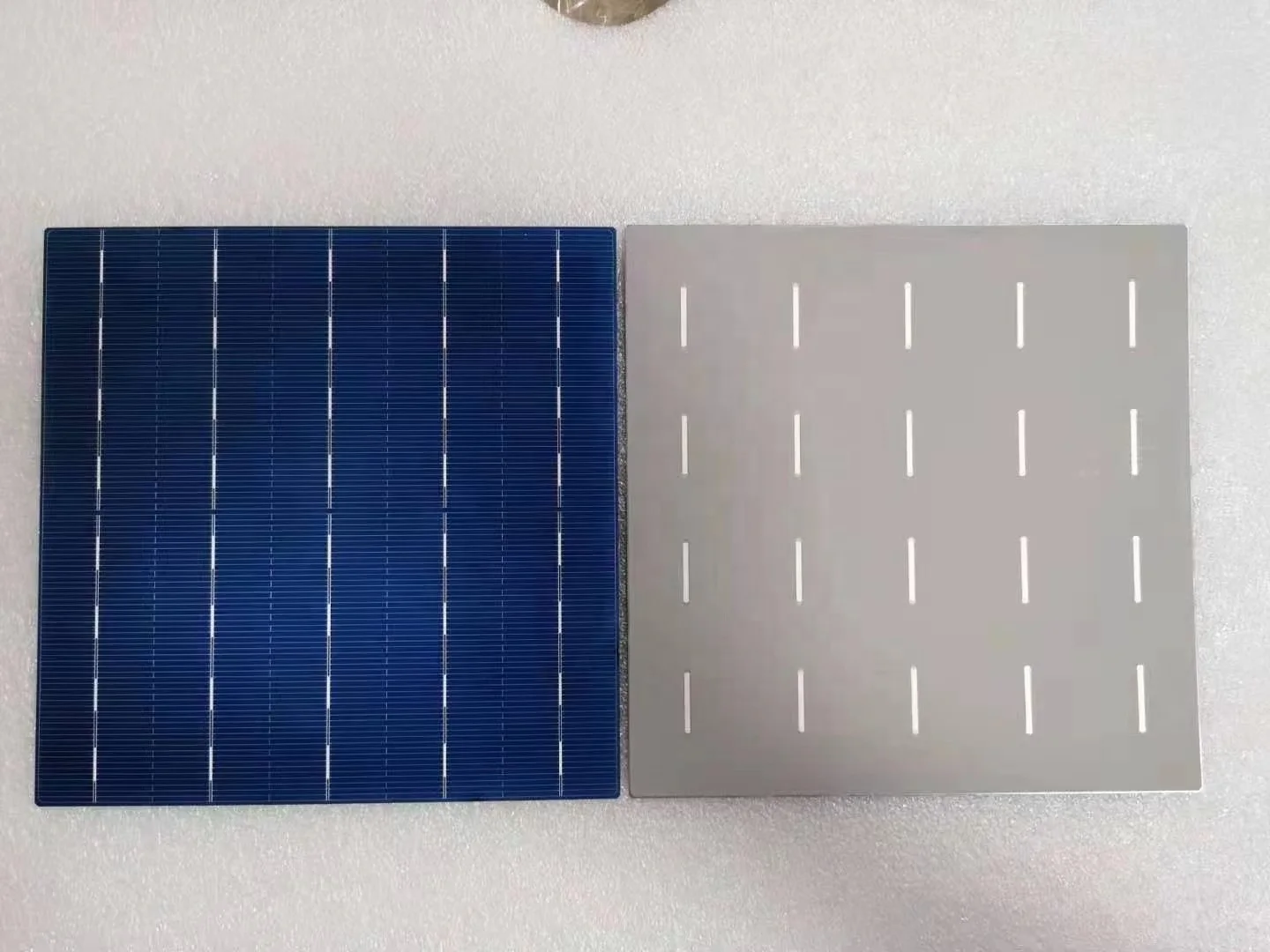 P Type Poly Solar Cell Wafer Solar Cell Silicon 157*157mm 5bb Solar