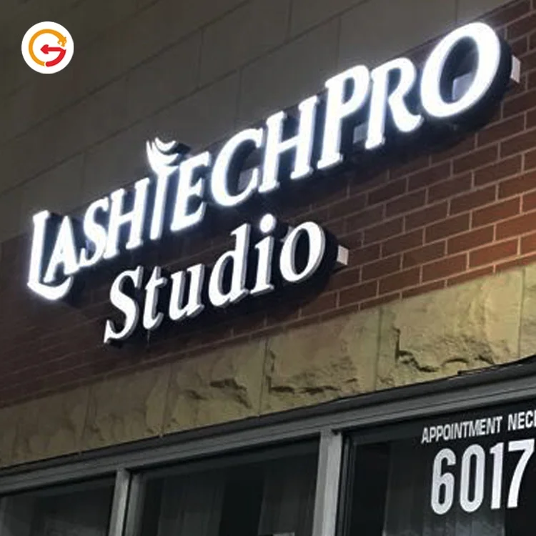 JAGUARSIGN Custom Illuminated Lighted Frontlit Logo Sign Shop 3D Led Channel Letters advertising barber led sign Manufacturer