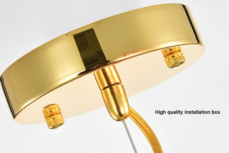 Modern and luxury ceiling light for hotel and restaurant LED 18W chandelier luxury lamp steel pendant chandelier