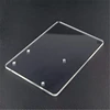 thick clear acrylic sheet customized drilled various diam cylinders lucite board drilled voids