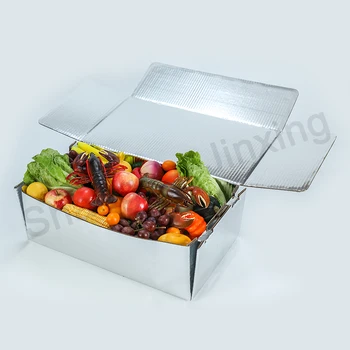 Cold Food Insulated Shipping Box For Deliver Ice Cream/packing For Food ...