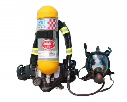 hot sale fire fighting rescue used air supply breathing apparatus