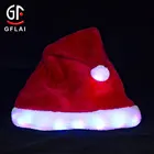 santa hat with lights