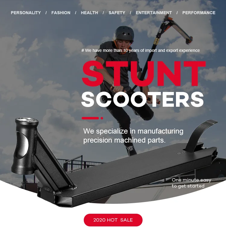 Huoli Scooter Professional Factory Scooters Deck Stunt Aluminum Decks