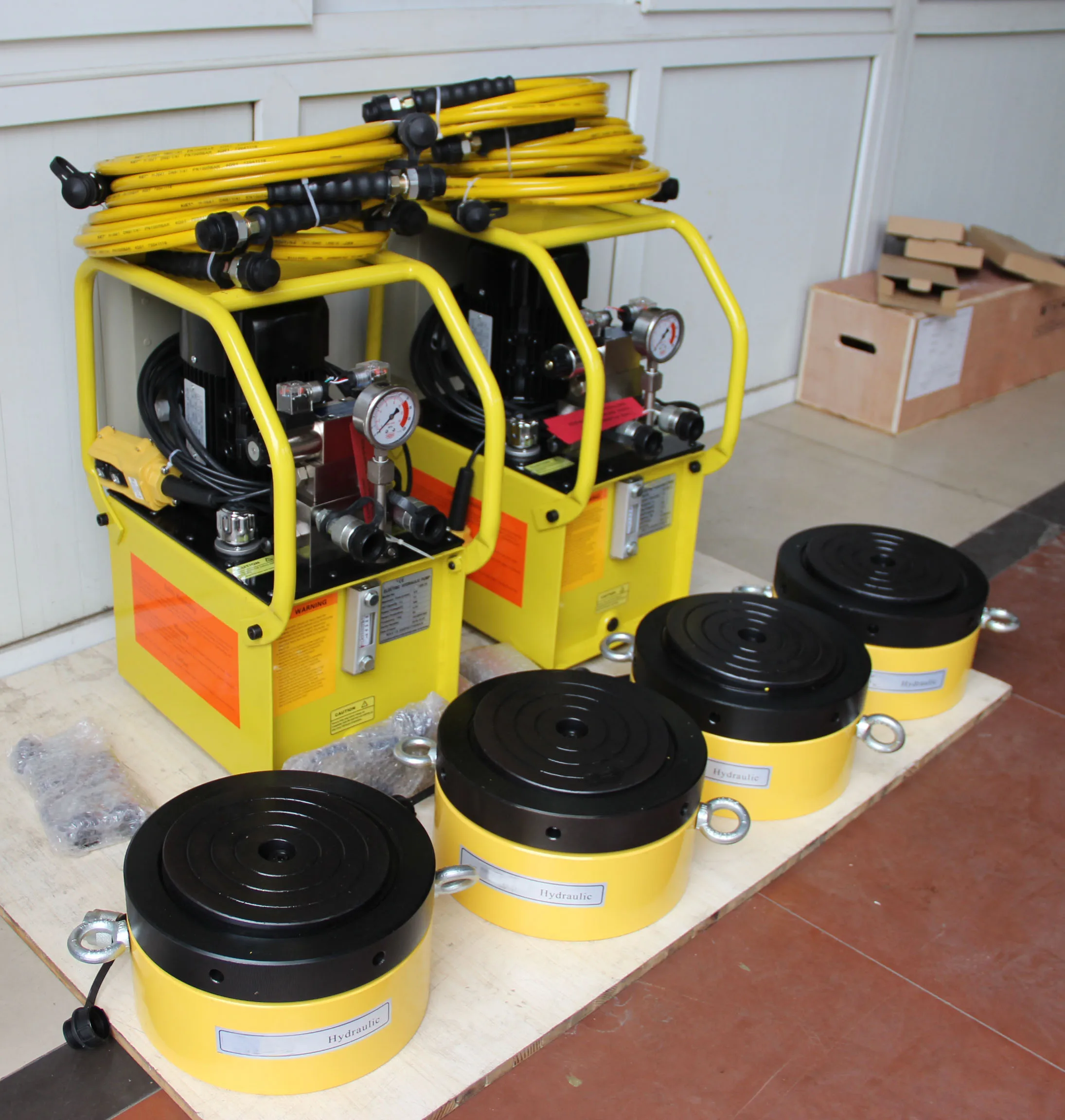 低姿态锁紧螺母液压千斤顶,质量上乘