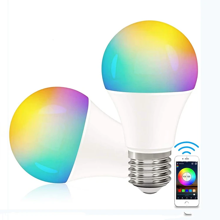 Smart Light Bulb Gosund LED WiFi RGB Color Changing Bulbs that Works with Alexa Google Home