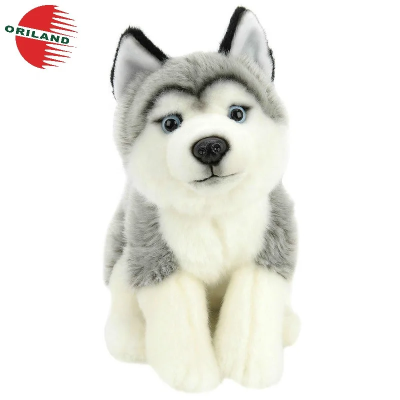 stuffed toy husky dog