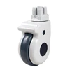 125mm Plastic Outside Cover Medical Bed Mute Caster Wheel With Insert Stem Mounting