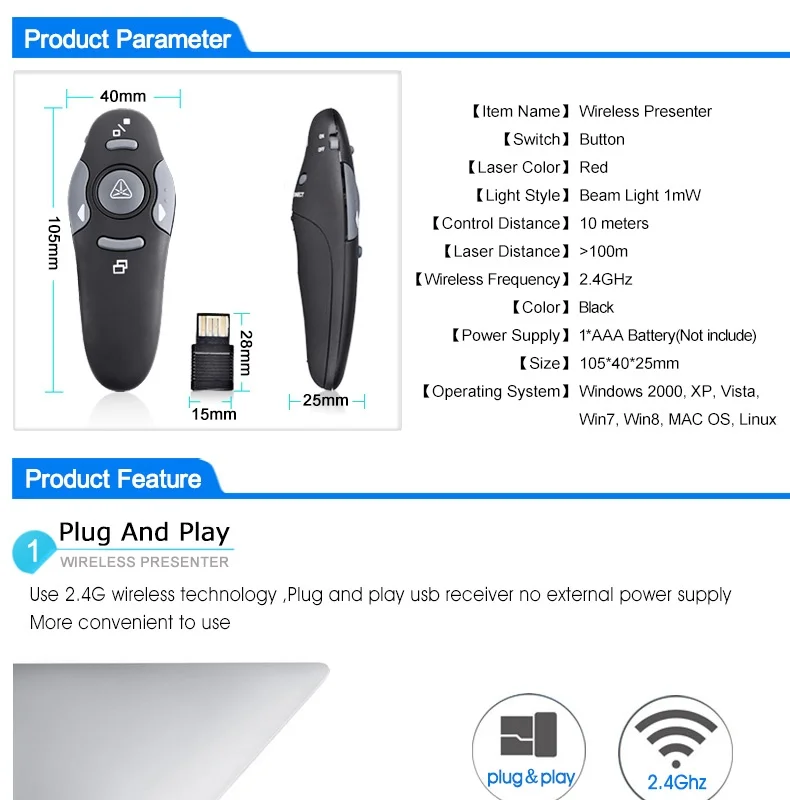 Wireless Laser Pointer Presenter Powerful Laser Pen Red 2 4g Rf Usb Flip Wireless Ppt Presentation Remote Control Lazer Pointers Buy 2 4ghz Wireless Usb Powerpoint Ppt Presentation Presenter Page Flip Ppt Mouse