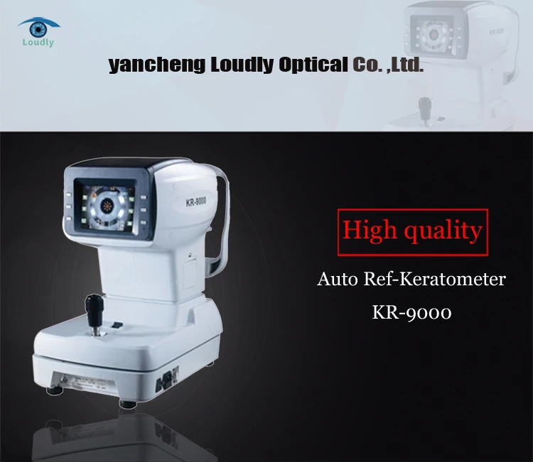 Hot selling china ophthalmic equipment auto ref keratometer kr-9000