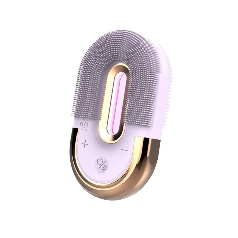 
2020 Best silicone exfoliating facial massager cleansing brush waterproof 
