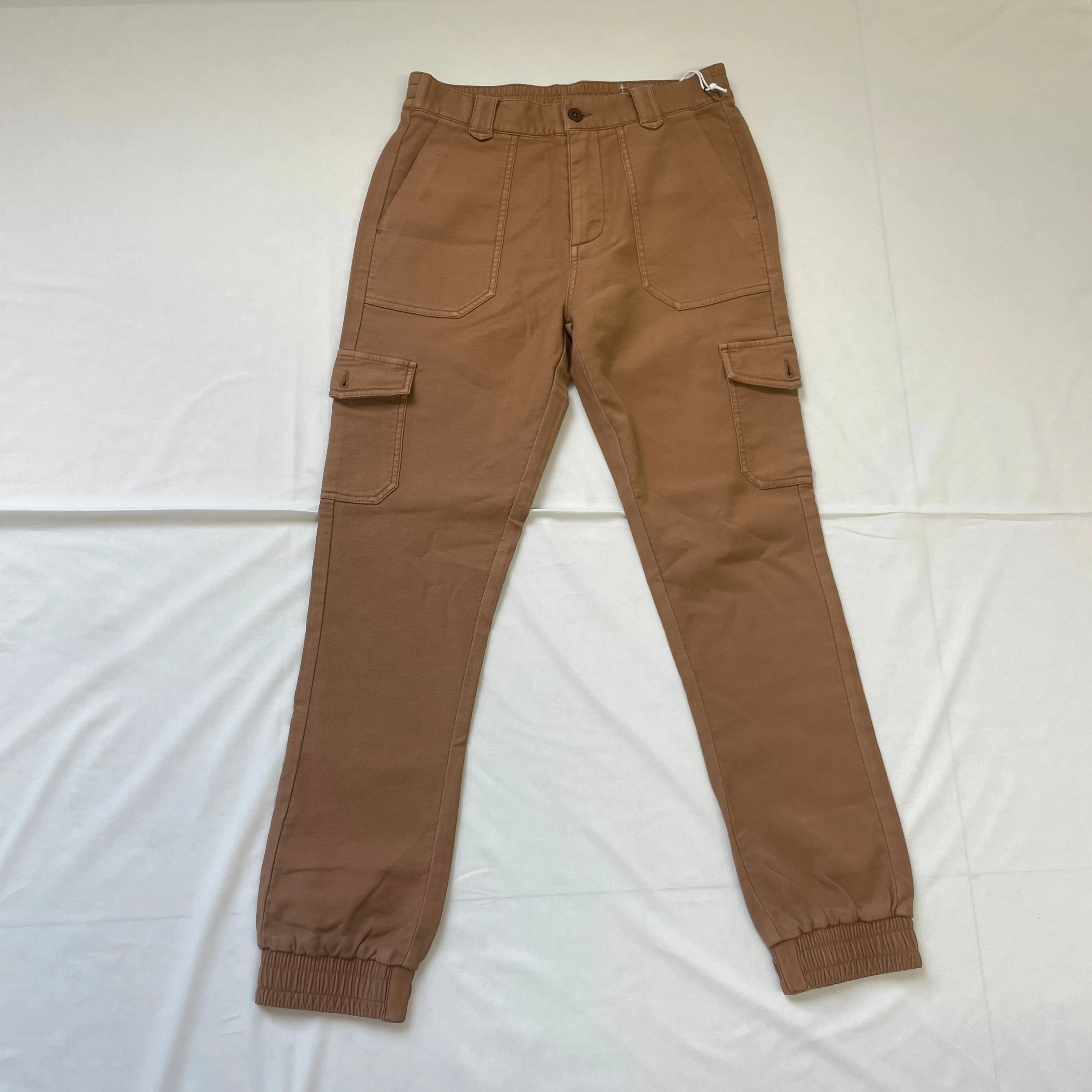 Hot Sale Customized Cargo Pants for Women Overalls Style Canvas Fabric Crocheted High Street Front for Girls details