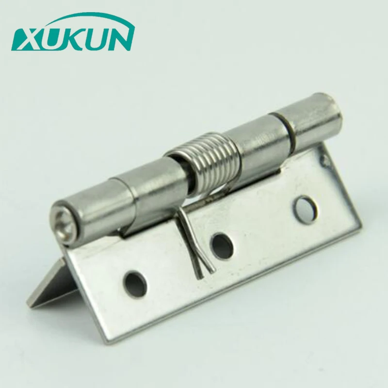 Xk518 High Quality Self Closing Stainless Steel Small Spring Loaded