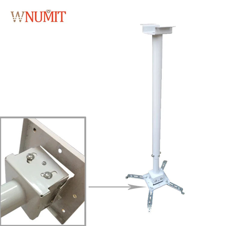 Universal ceiling mount bracket with extension arm projectors for weighing up to 20kg