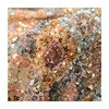 2019 new fashion 3d rose gold matte plaid sequin mesh fabric
