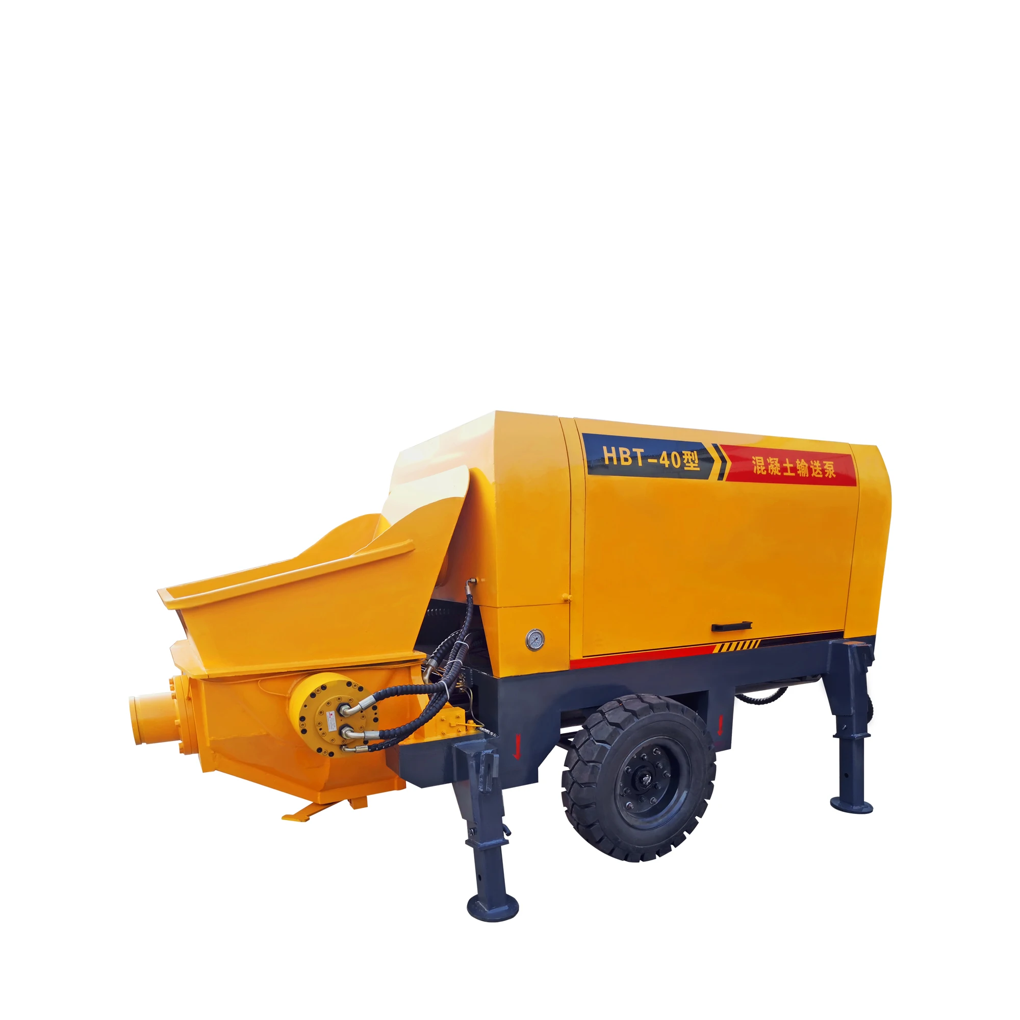 
HBT-40 portable small concrete pump 