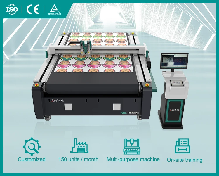 corrugated box making printing cutting machine