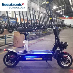 Hot Dual Motor Electric Skuter Long Range E Fast Seated Electric Scooter Mobil Scotter stand up for Adult