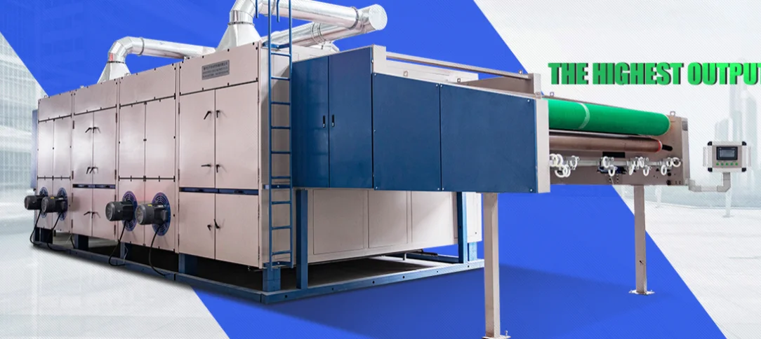 五通过高效放松烘干机纺织品整理