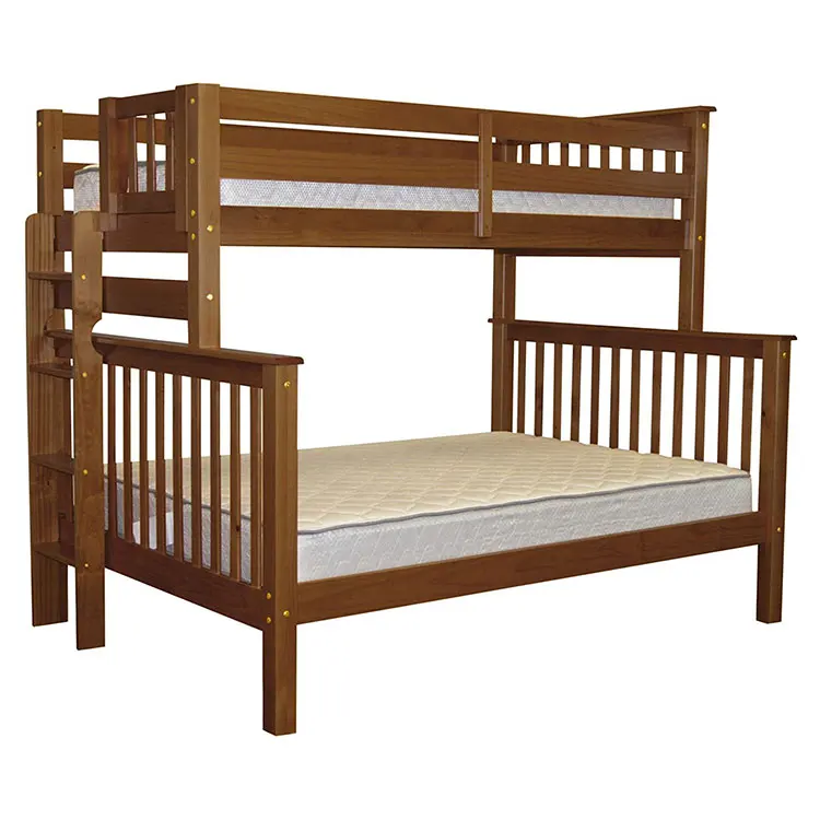 Bunk Bed Solid Wood With Stairs Kids Double Deck Bed Durable - Buy Bunk ...