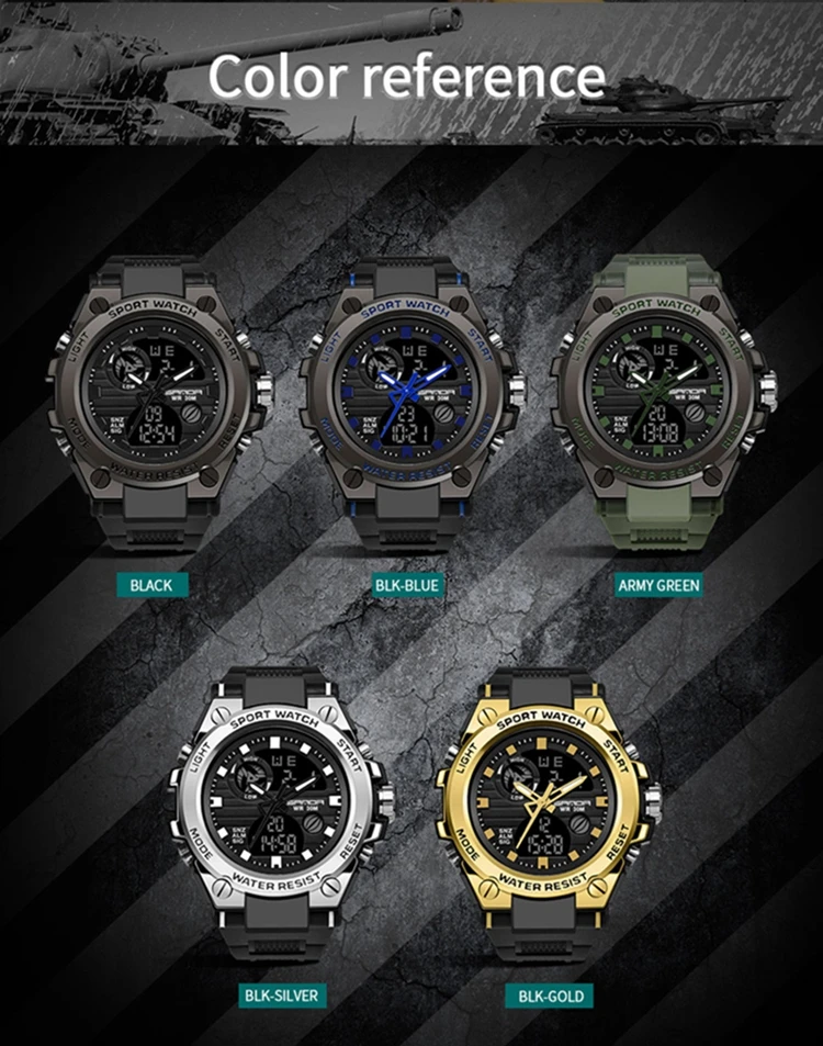 sanda watch instructions