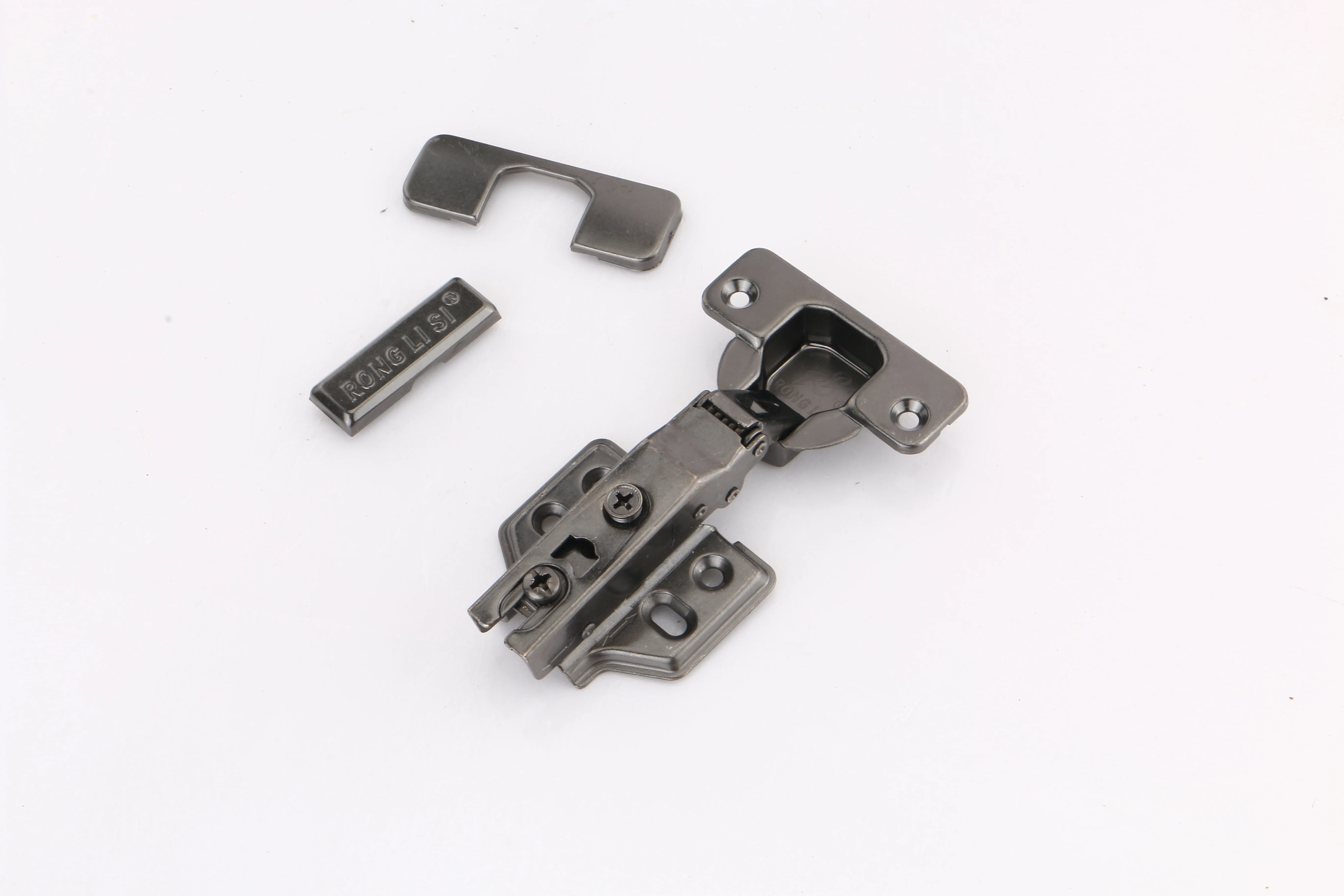 roeasy 35毫米杯黑色镍完成 3d 软关闭隐藏铰链