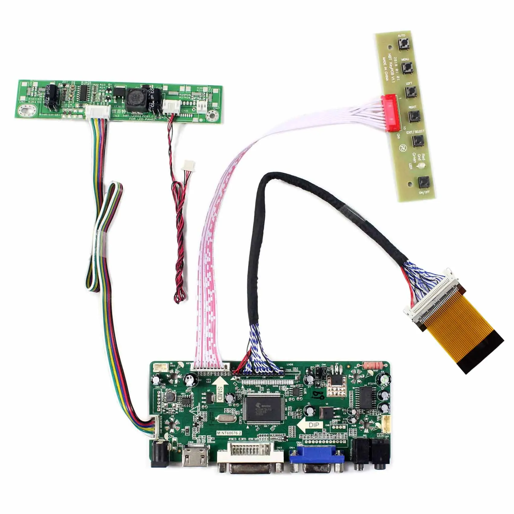 DVI VGA LCD LED LVDS Controller Board Driver kit for LTM230HT10 HDMI 