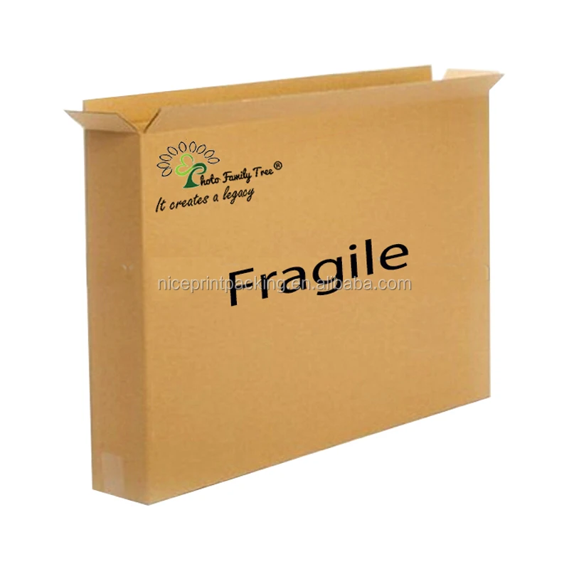 Custom Printed Picture Frame Boxes Shipping Boxes For 24*24" Photo