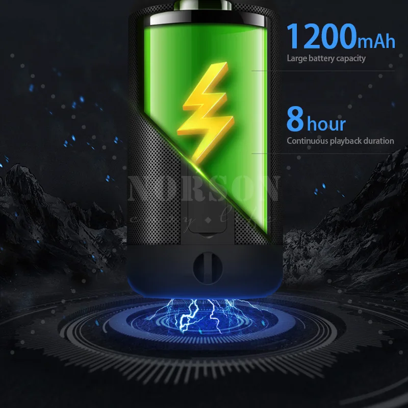 2020 True Wireless IPX5 Professional Computer Home Bass Portable Bluetooth Speaker - ANKUX.COM