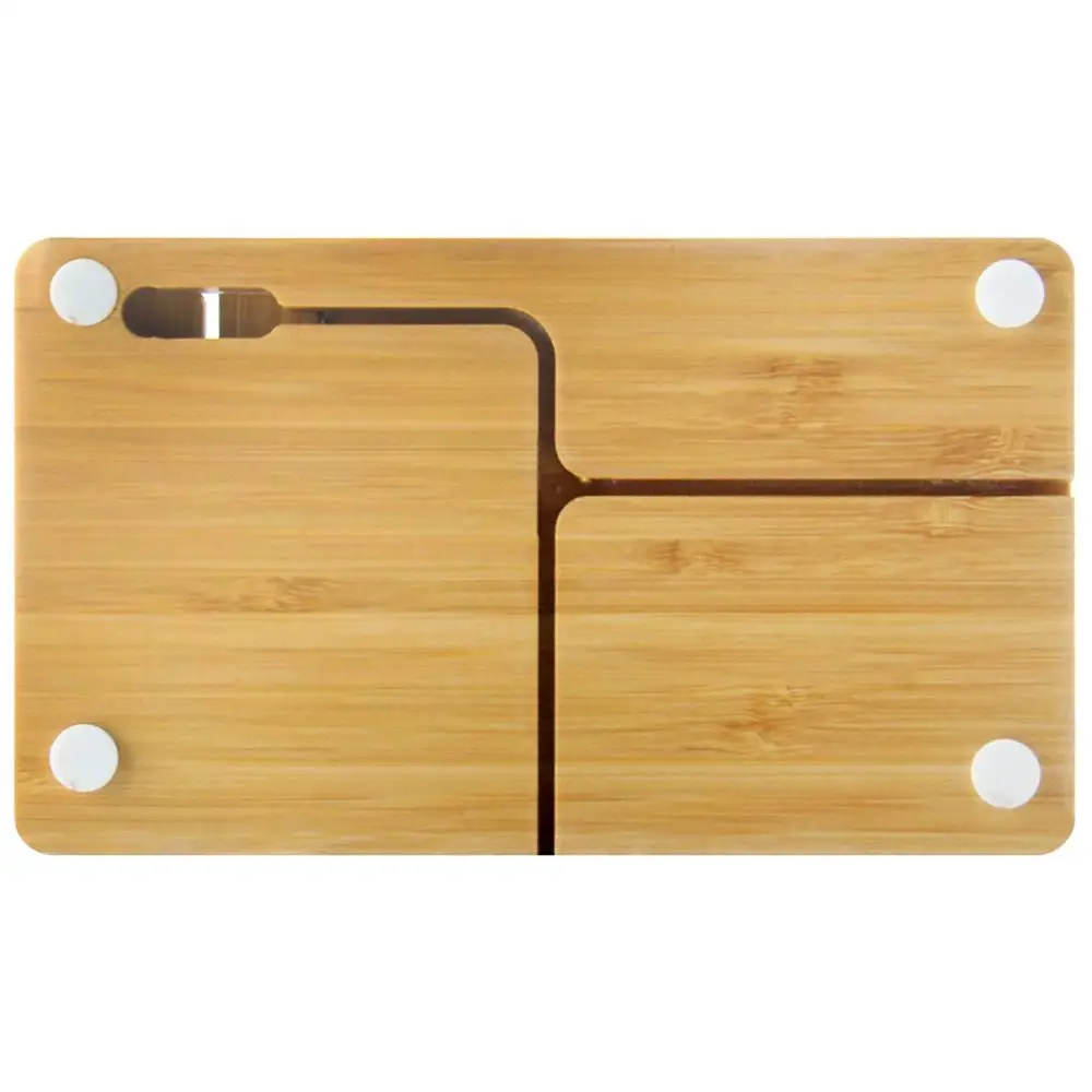 Phone Stand and Tablet Calendar - Bamboo Wooden Desktop Stand Holder for All Smartphone, Tablets, iPad, iPhone