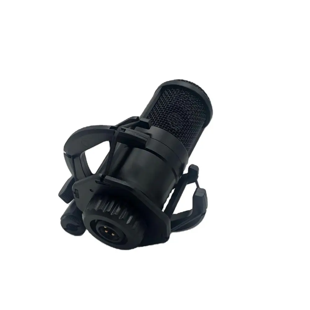 
2035 condenser Mic microphone manufacturer with shock mount arm scissor stand filter 