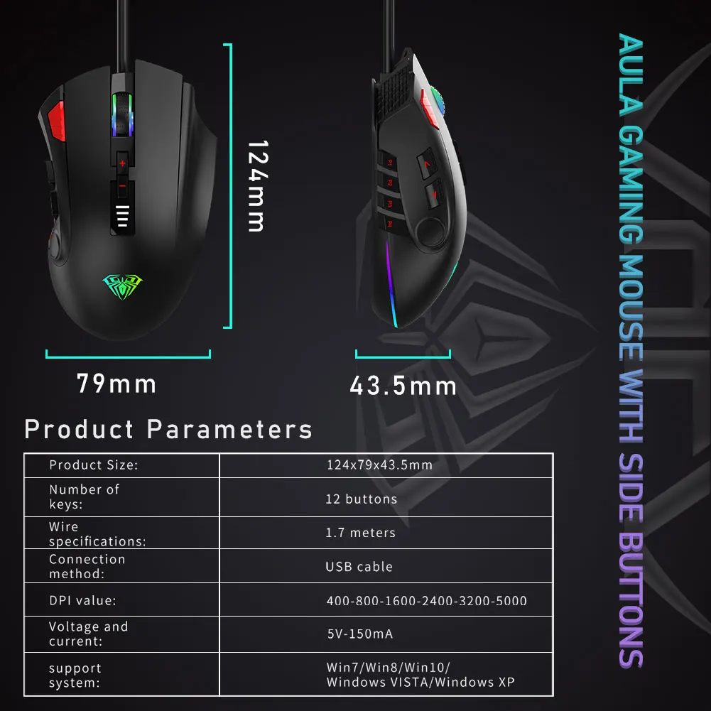 aula gaming mouse software download