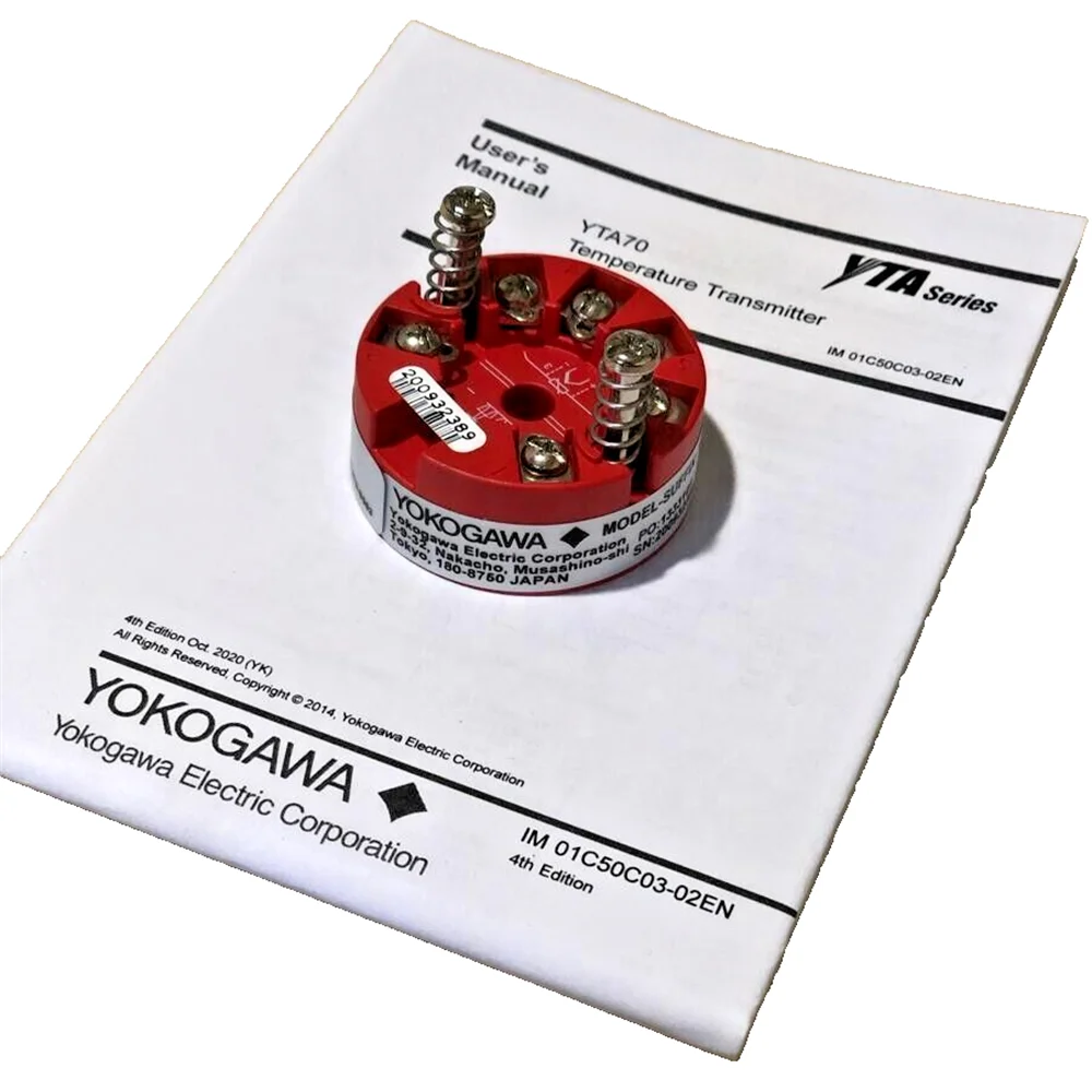 Original Yokogawa Yta50 Temperature Transmitter Yta70j Type Pt100 3w