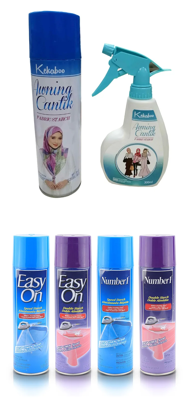 Easy On Clothes Wrinkles Removal Double Starch Spray Easy On Spray