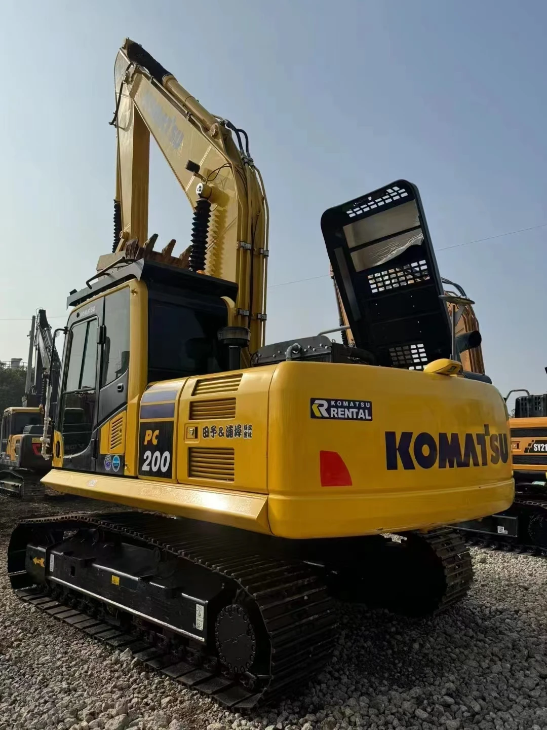 Strong Load-bearing Capacity Original Japan Komatsu Pc200 Used ...