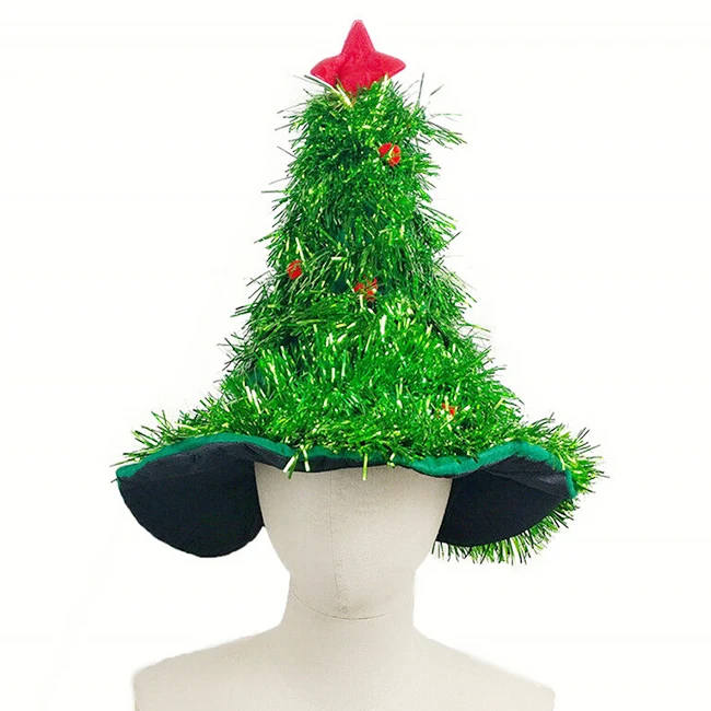 新奇圣诞树帽子滑稽派对帽子 - buy 圣诞树帽子,派对帽子,节日帽子