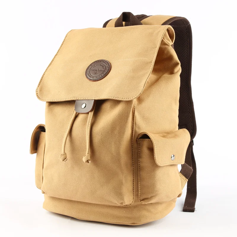 stylish canvas backpack